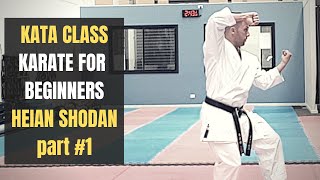 Karate for Beginners  -  Karate KATA - Heian Shodan (Part #1)