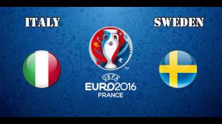 مباراة إيطاليا والسويد بث مباشر اليوم 17/6/2016 Italy vs Sweden كأس امم اوروبا - يورو 2016