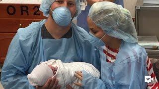 Woman gives birth to best friend's baby boy