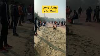 Long Jump 45+ M || Delhi masters Athletic meet 2023 #sports #athletics #longjump #delhi #jlnstadium