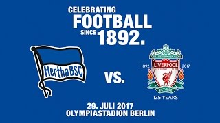Celebrating football since 1892 - Hertha BSC - Berlin - 2017 #hahohe