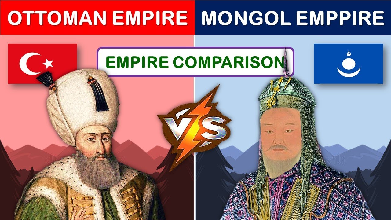 Ottoman Empire Vs Mongol Empire - Empire Comparison - YouTube