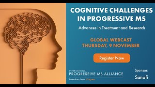 Webcast on cognitive challenges in progressive MS