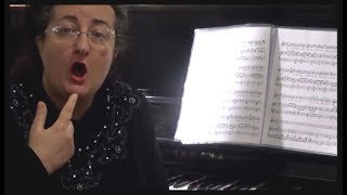 Adattamento vocalico e uso delle consonanti nel Belcanto (Dolente immagine) -  Astrea Amaduzzi