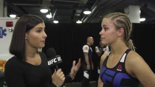 Fight Night Vancouver: Paige VanZant Backstage Interview