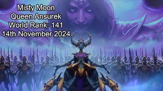 Misty Moon vs. Queen Ansurek (Mythic) - Elemental Shaman PoV