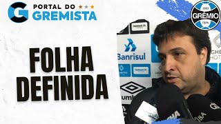 GRÊMIO DEFINE FOLHA SALARIAL PARA 2023 PRECISA FAZER AJUSTES PARA ALCANÇAR A META