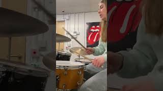 Easy Lover #drums #drummer #philcollins #drummergirl #femaledrummer #drumming #music  #musician