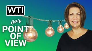 Our Point of View on Brightown Outdoor String Lights From Amazon