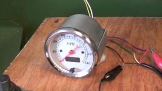How a car speedo works.