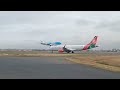 KLM, touching down at JKIA.