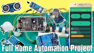 IOT based home automation using Nodemcu | Step by step instructions [ESP8266 project]