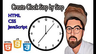 Build A Real-time Changing Clock Using HTML, CSS, JavaScript