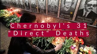 Chernobyl’s “Direct” Deaths #chernobyl #death #nuclear #pripyat #ussr #ukraine #sacrifice #service