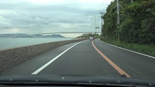 4K　兵庫県道31号　淡路島北岸の県道　西淡三原IC～淡路ICまで　兵庫県南あわじ市→洲本市→淡路市