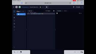 Write a Python Interpreter in Two Lines of Code
