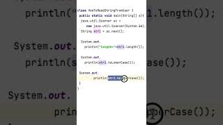HOW TO READ STRING INPUT FROM USER IN JAVA