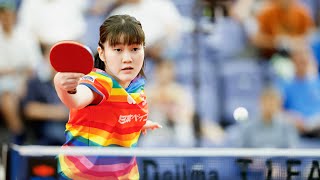 大藤沙月 vs 田口瑛美子 TFINALGAME 日本ペイントマレッツ vs 九州アスティーダ ノジマTリーグ2024-2025 9月21日 大阪市住吉スポーツセンター第2G【卓球 Tリーグ公式】