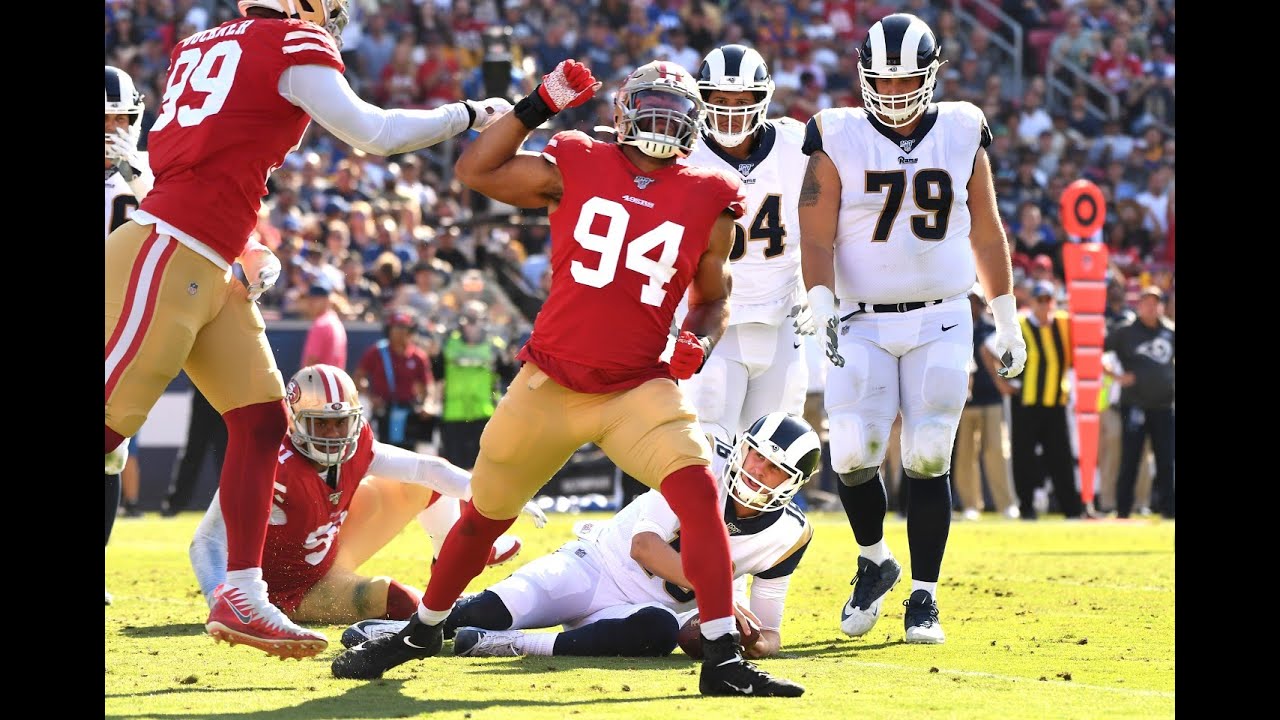 49ers Win Vs The Rams 20-7 - YouTube