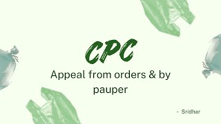 Appeals- Part II | CPC #law #civillaw