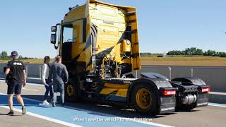 Driving the new T High Renault Sport Racing truck!