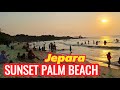 Sunsetnya seperti di Bali PALM BEACH RESORT JEPARA Saat Weekend ⁉️Along The Beach