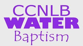 July 2017 Water Baptism