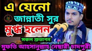 জান্নাতী সুরে ওয়াজ ।  আহসানুল্লাহ নেছারী চাঁদপুরী Ahsanullah Nesari Chandpuri #আহসানুল্লাহনেছারী