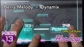 【Berry Melodyコラボ開幕！】Horloge  [MEGA Lv.13] [OMEGA Rank(ALL PERFECT)]　【Dynamix】