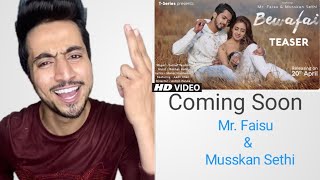 Comming New Song । Mr. Faisu, Musskan Sethi, Aadil Khan। T-Series Official Song hd video 2020