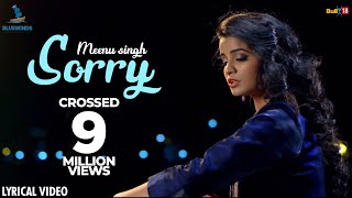 Sorry - Meenu Singh | Latest Punjabi Songs 2018 | Lyrical Video Song | Bluewinds Entertainment