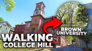 Walking Providence, Rhode Island : College Hill & Brown University Campus