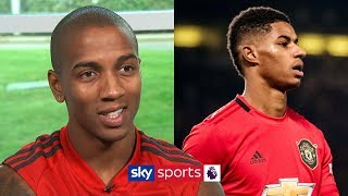 "Rashford's evolution is frightening!" | Ashley Young previews the Manchester derby
