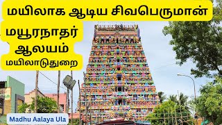 மயிலாக ஆடிய சிவபெருமான் || மயூரநாதர் ஆலயம் மயிலாடுதுறை || Mayranathar Temple Mayiladuthurai