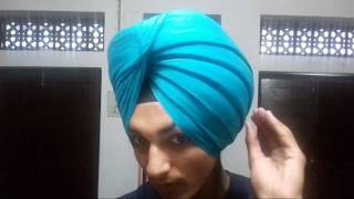 How to tie Patiala shahi pagg 6 larh easy way || keep suporting || by turban lover