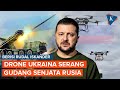 Drone Ukraina Serang Gudang Senjata Rusia, Isinya Rudal Iskander dan Amunisi Artileri!