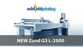 New G3 Zund L 2500 for Ashfield Printing Derby Ltd