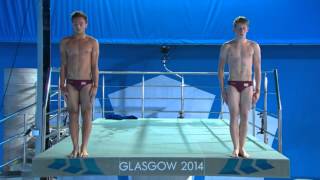 Tom Daley and James Denny synchro