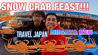 JAPAN TRAVEL NIIGATA KEN SNOW CRAB FEAST