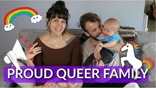 We Are A PROUD QUEER Family- LGBTQAI Family Pride