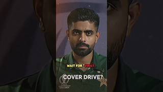 Babar Azam 😡 comparison with Virat Kohli best cover drive || #shorts #cricket #youtubeshorts