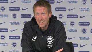 Graham Potter - Brighton v Crystal Palace - Pre-Match Press Conference