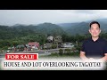 Overlooking House and lot for Sale Tagaytay City - House Tour B78