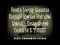 heesta hooyoy la aantaa with lyrics