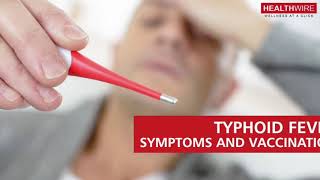 Typhoid fever-symptoms and vaccination