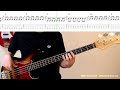 introductory song for bass beginners │one ok rock wherever you are│bass tab