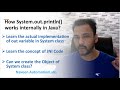 How System.out.println() Works Internally in Java? || Java Interview Question || Naveen