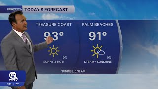 WPTV First Alert Weather Forecast for Morning of Thursday, May 7, 2026
