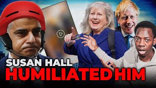 SADIQ KHAN gets HUMILIATED by Susan Hall again