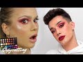 FOLLOWING A JAMES CHARLES MAKEUP TUTORIAL!?